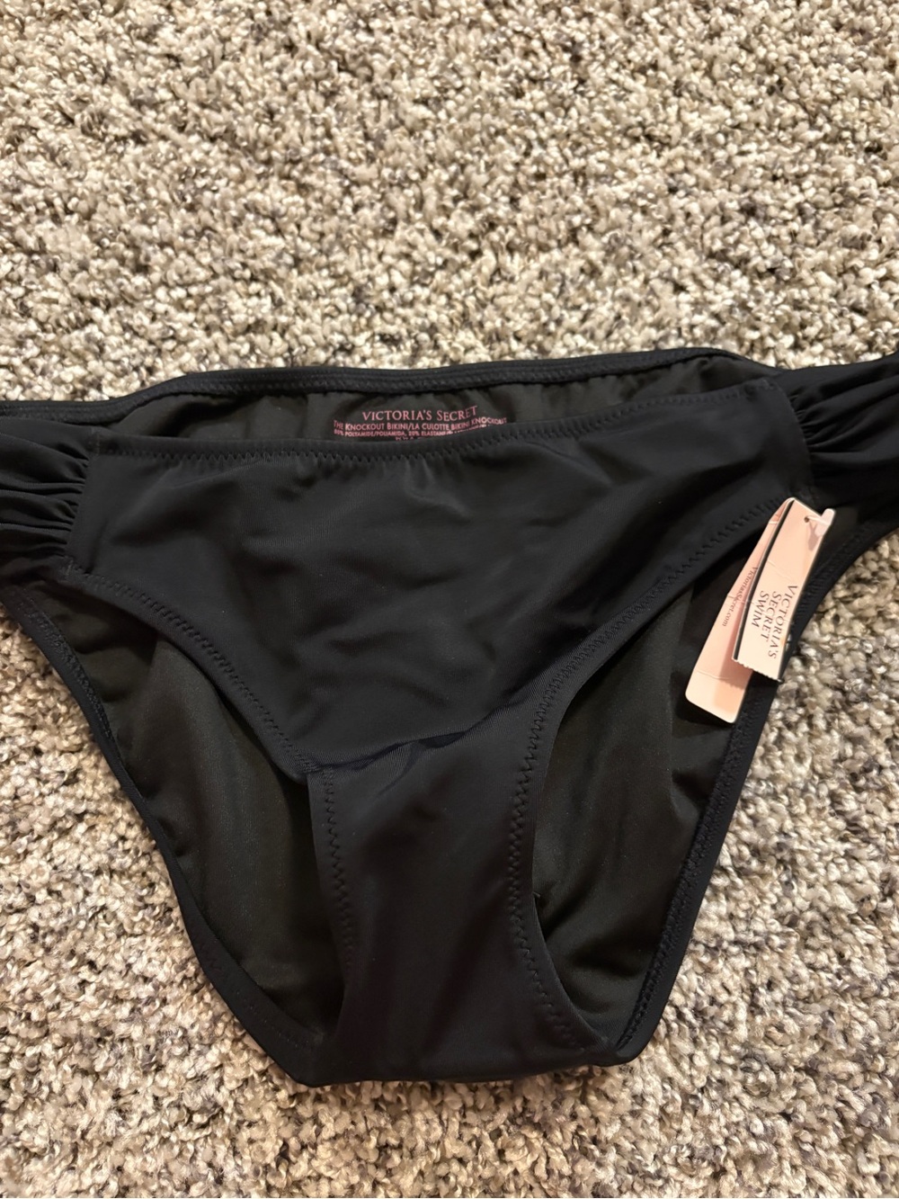 Victoria's Secret Black Bikini Bottom - Classic Hipster